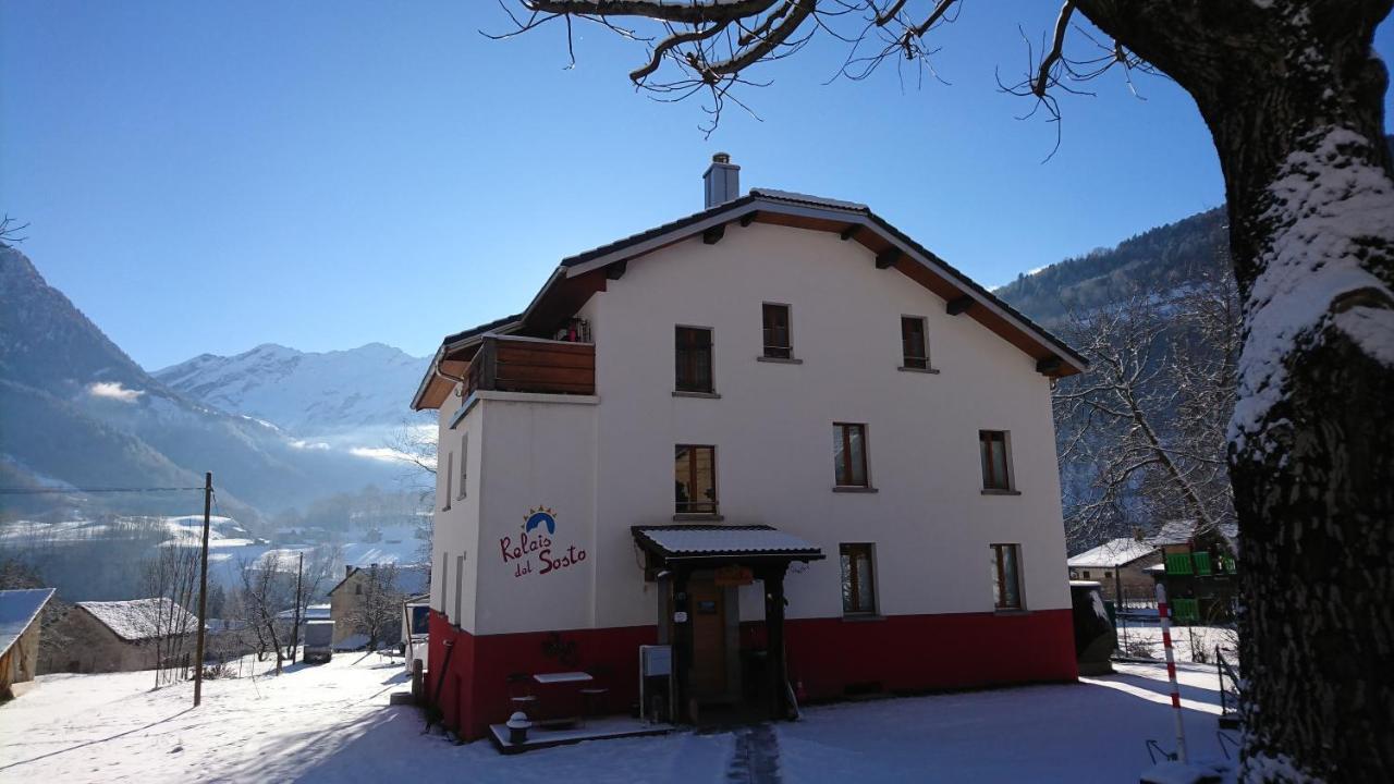 Relais Del Sosto Bed and Breakfast Olivone Exteriör bild